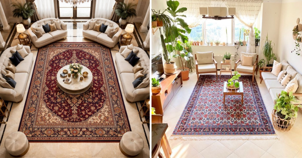 دکوراسیون پذیرایی ایرانی جدید